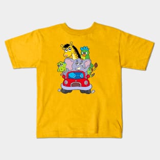 animal tour Kids T-Shirt